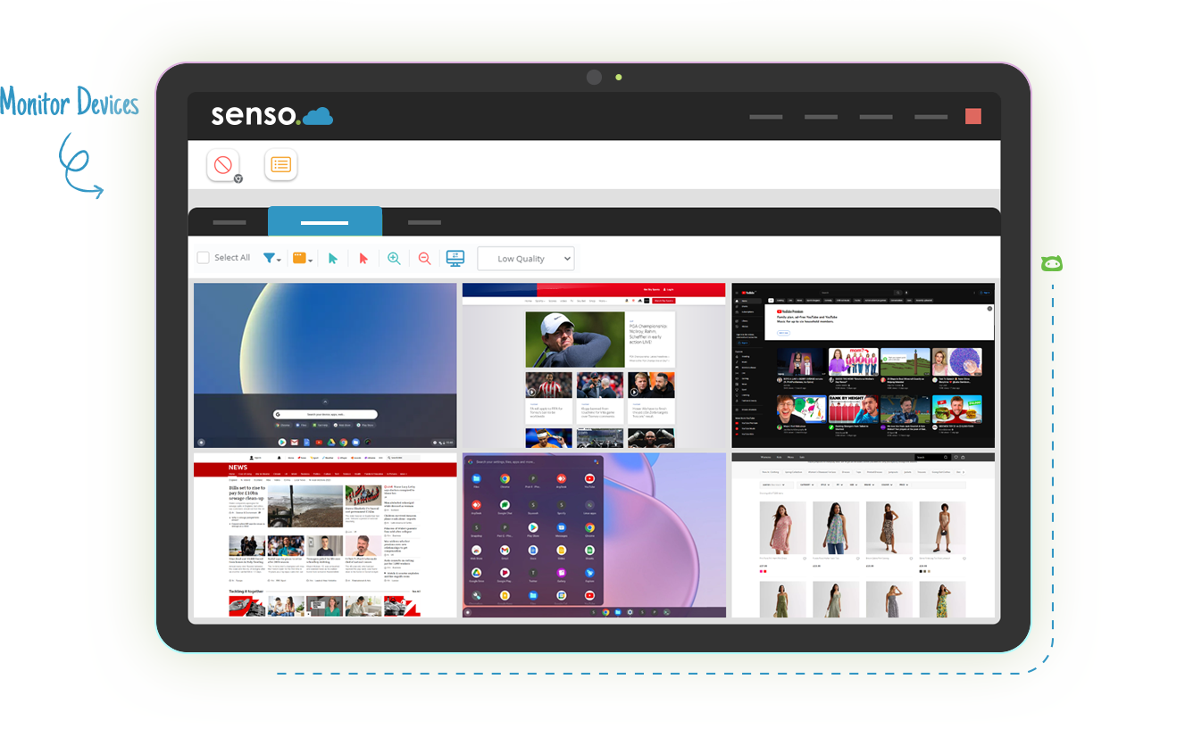 Monitor Company-Owned Devices