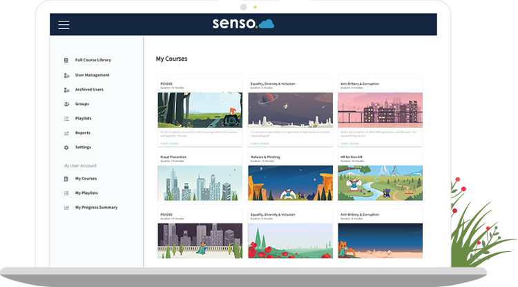 Senso Learn management system